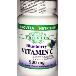 Vitamina C 500 cu afine - antioxidant pentru imbunatatirea sistemului imunitar